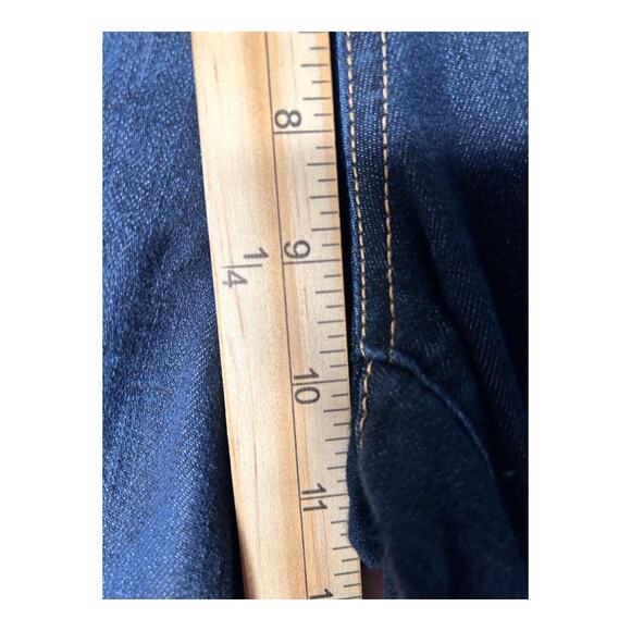 Democracy Jeans Womens Size 4 Ab Technology Mid Rise Skinny Leg Dark Wash Denim - Picture 12 of 14